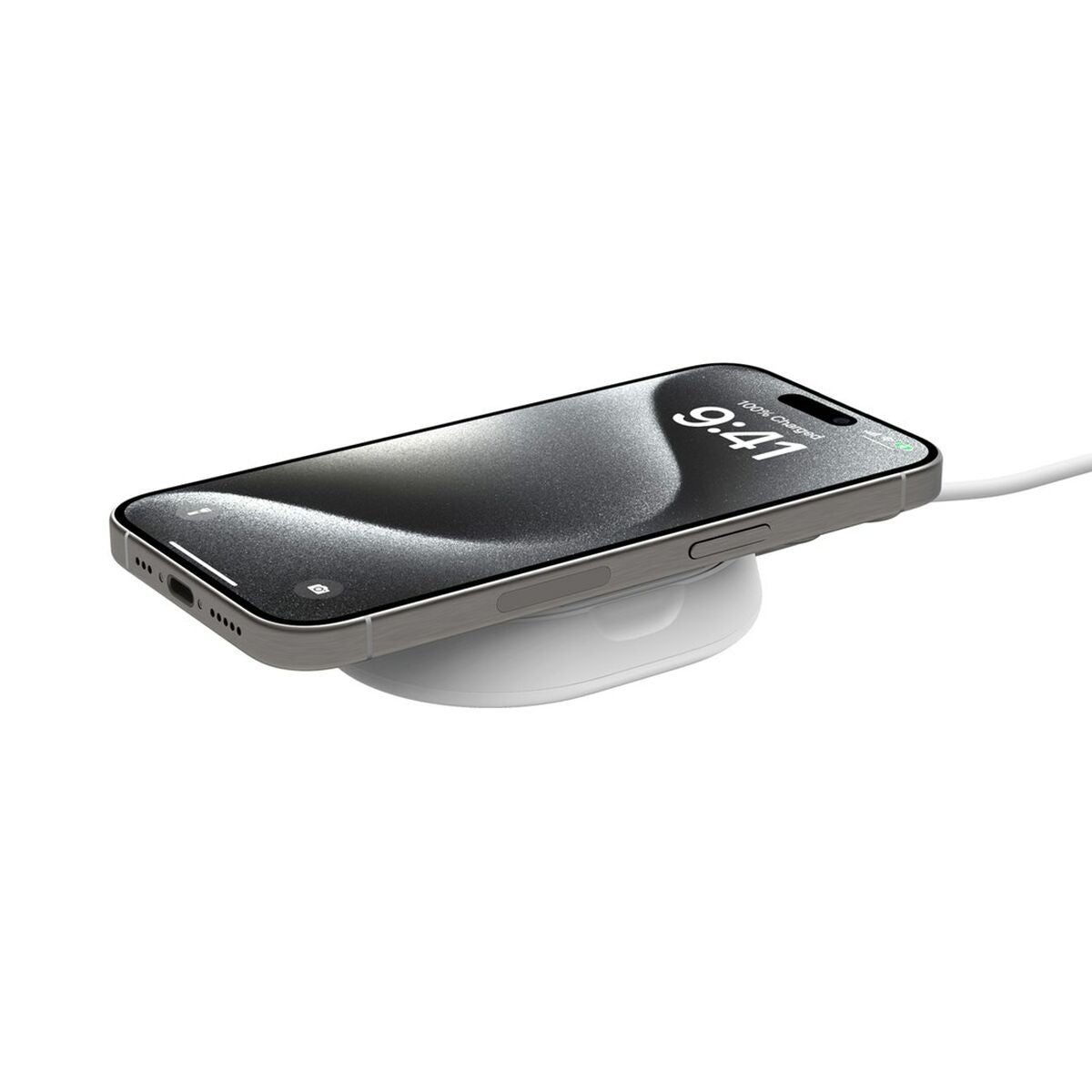 BELKIN PRO Convertible Qi2 15w Magnetic Charging Stand w/o PSU White