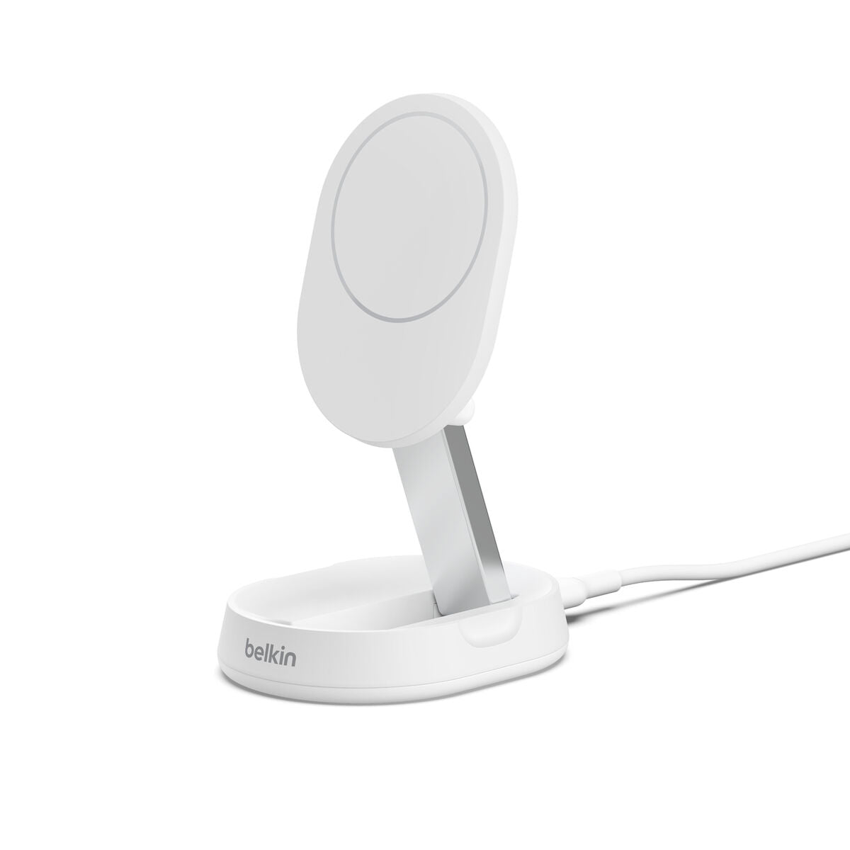 BELKIN Boost Charge Pro Convertible Qi2 15w Magnetic Charging Stand w/ PSU White