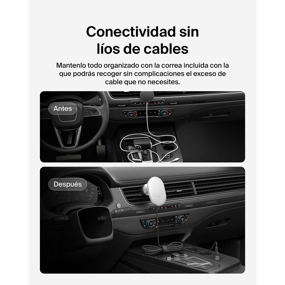 BELKIN Qi2 15W Car Vent Mount CLA