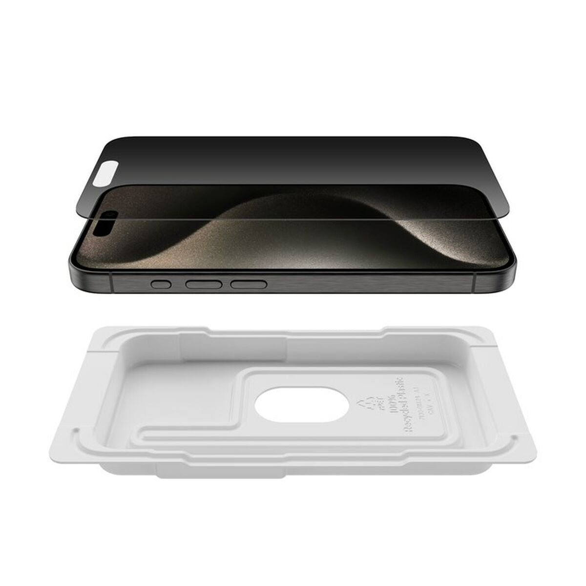 BELKIN ScreenForce Pro TemperedGlass Privacy AM Screen Protection for iPhone 15 Pro
