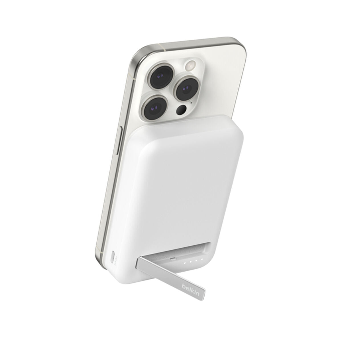 BELKIN 8k Qi2 MagSafe Compatible Powerbank with kickstand