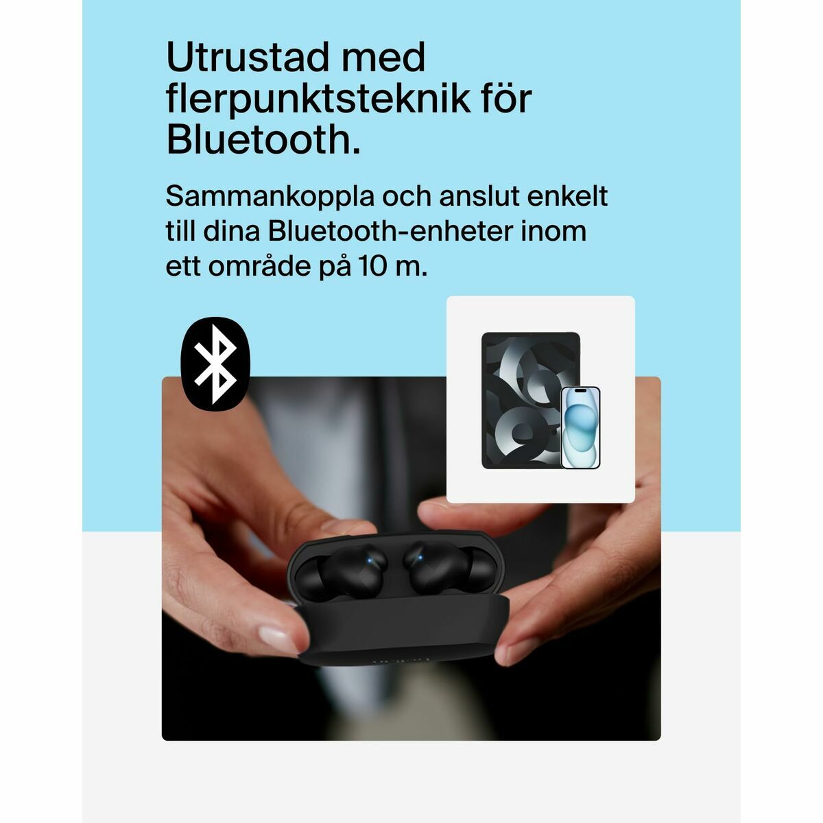 BELKIN SOUNDFORM RHYTHM True Wireless Earbuds Black