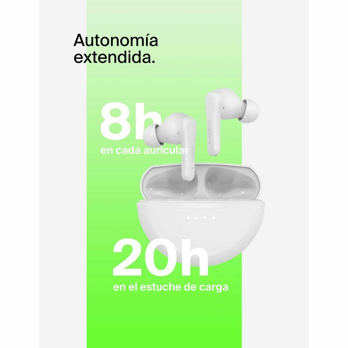 BELKIN SOUNDFORM RHYTHM True Wireless Earbuds White
