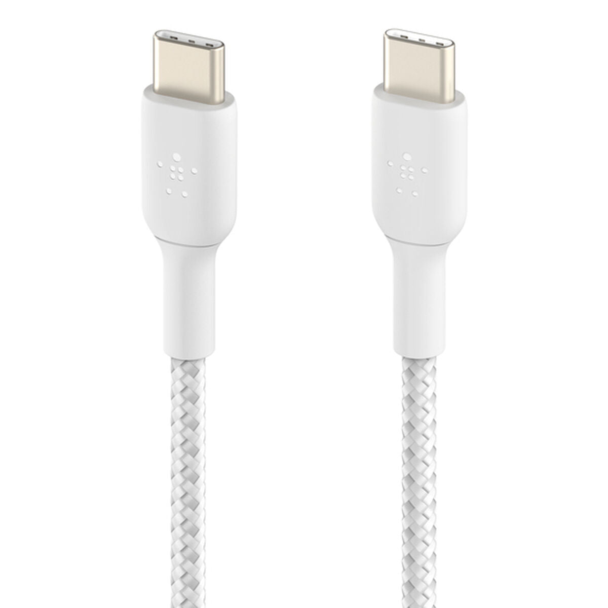 BELKIN BOOST CHARGE USB-C to USB-C Cable Braided 2m White