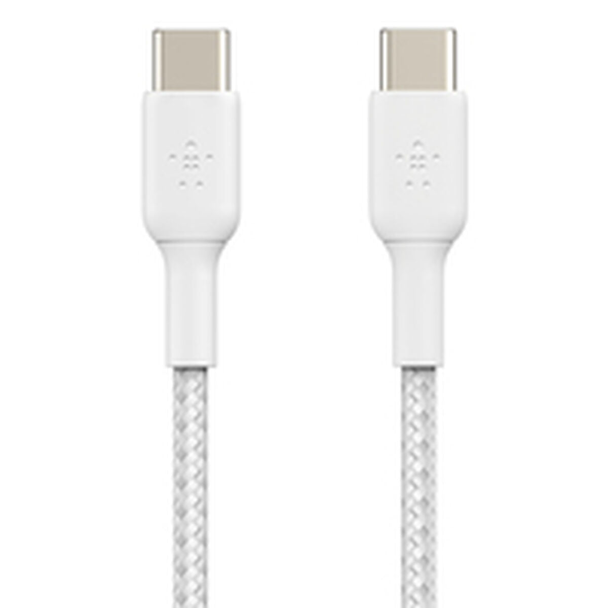 BELKIN BOOST CHARGE USB-C to USB-C Cable Braided 2m White