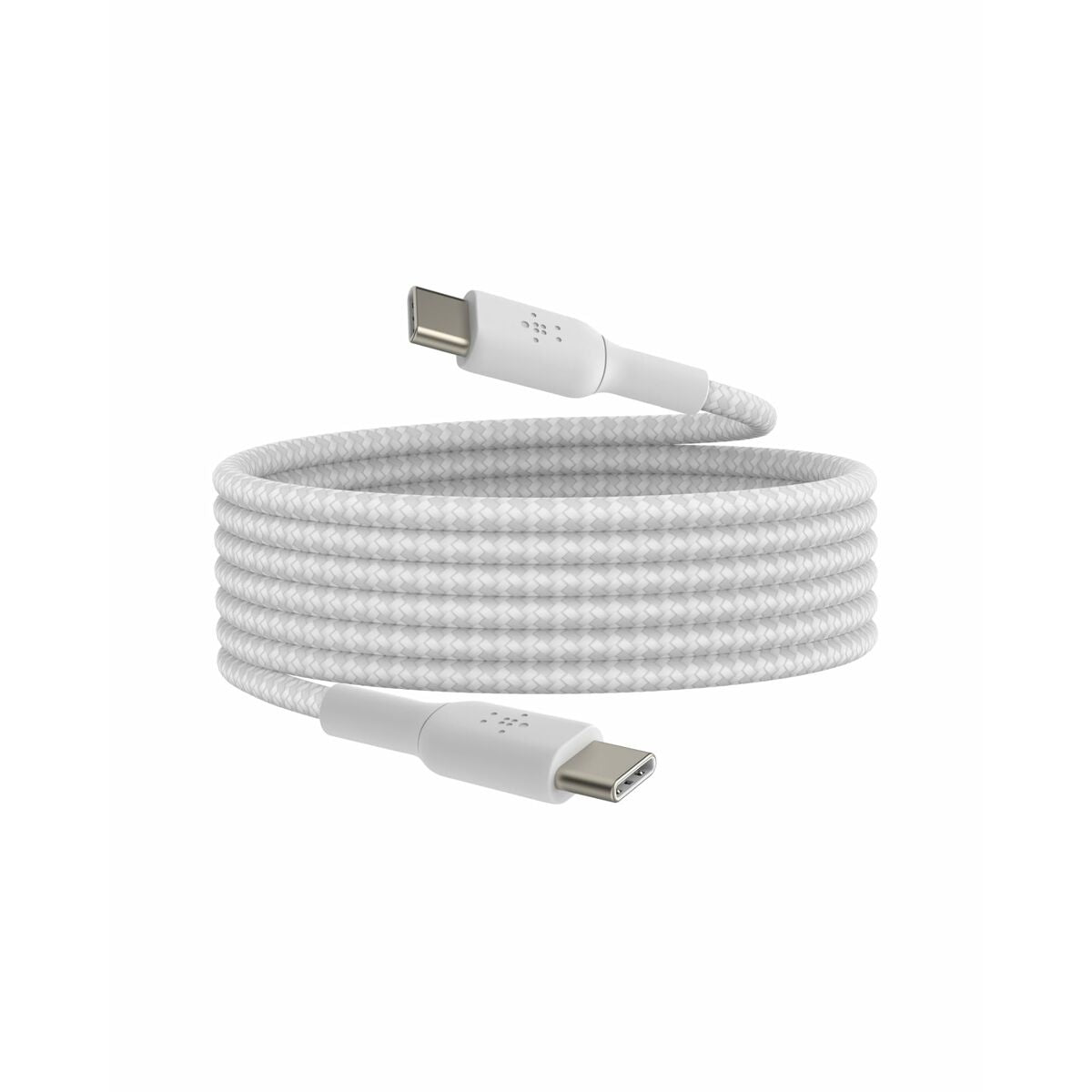 BELKIN BOOST CHARGE USB-C to USB-C Cable Braided 2m White