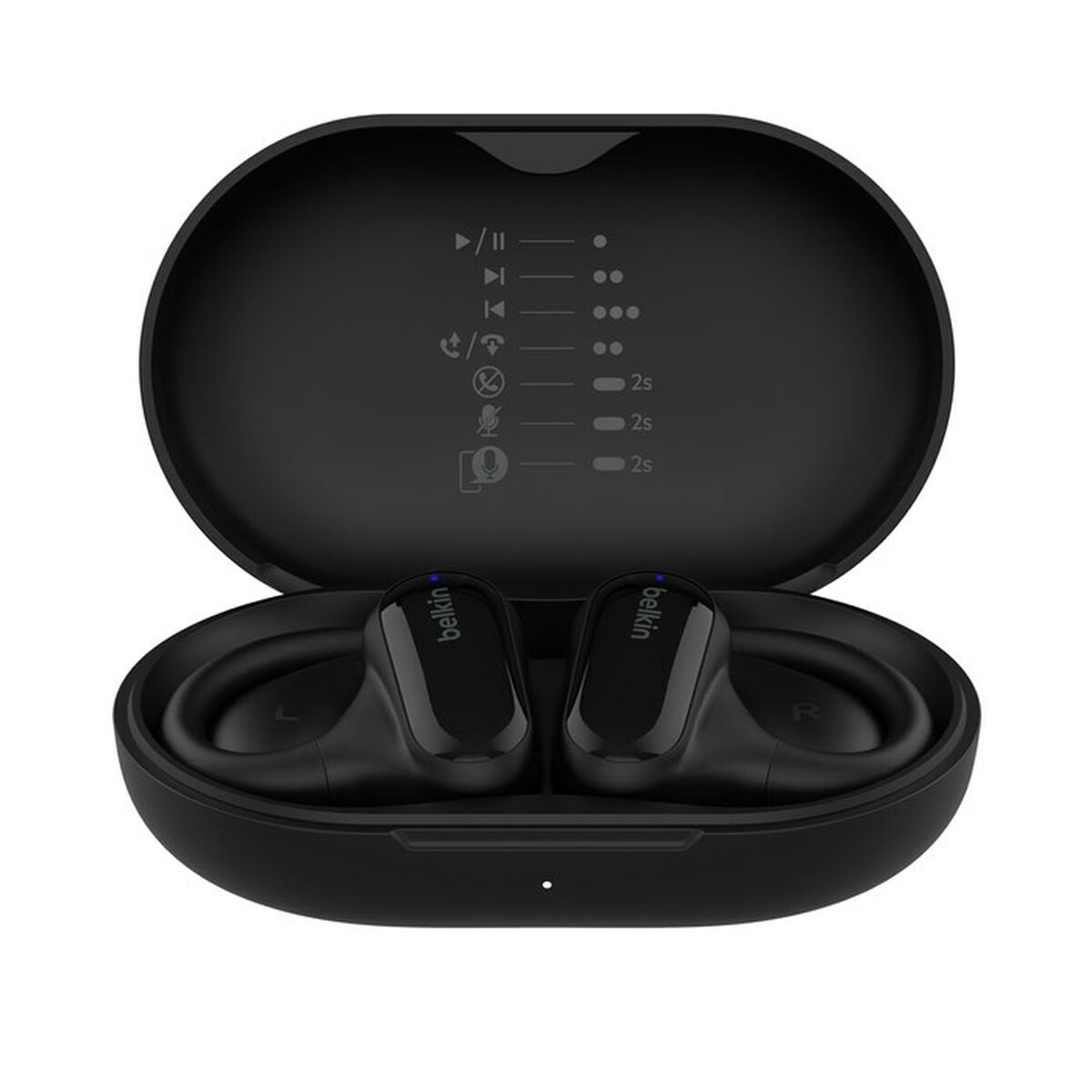 BELKIN Clearfit Open-Ear Wireless Earbuds Black