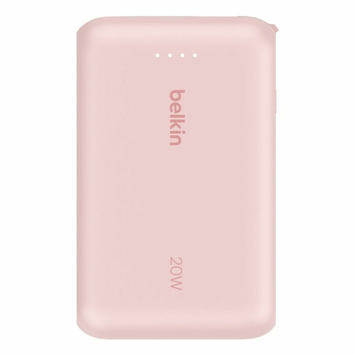 BELKIN 10k PD20w Integrated USB-C Cable Power Bank Pink