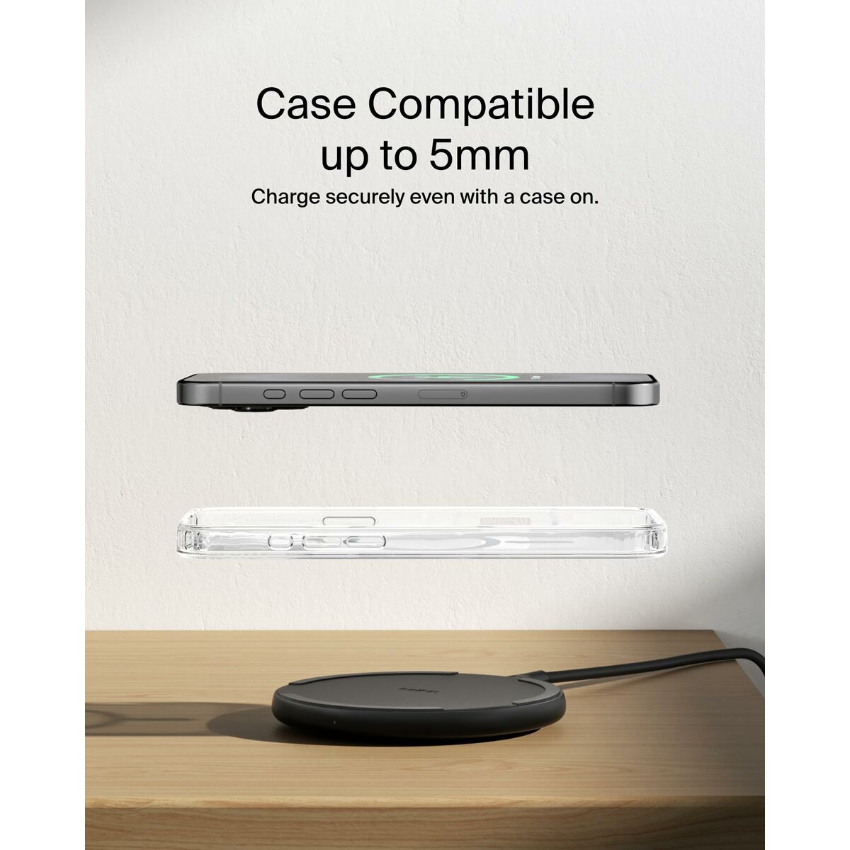 BELKIN BOOSTCHARGE 15w Pad Black w/o PSU