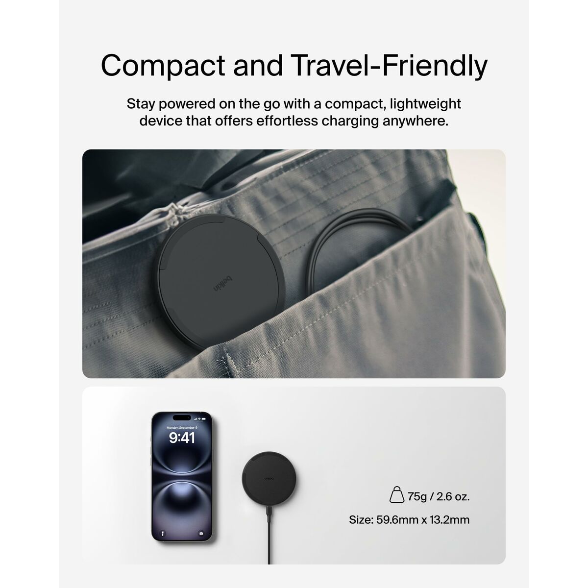 BELKIN BOOSTCHARGE 15w Pad Black w/o PSU