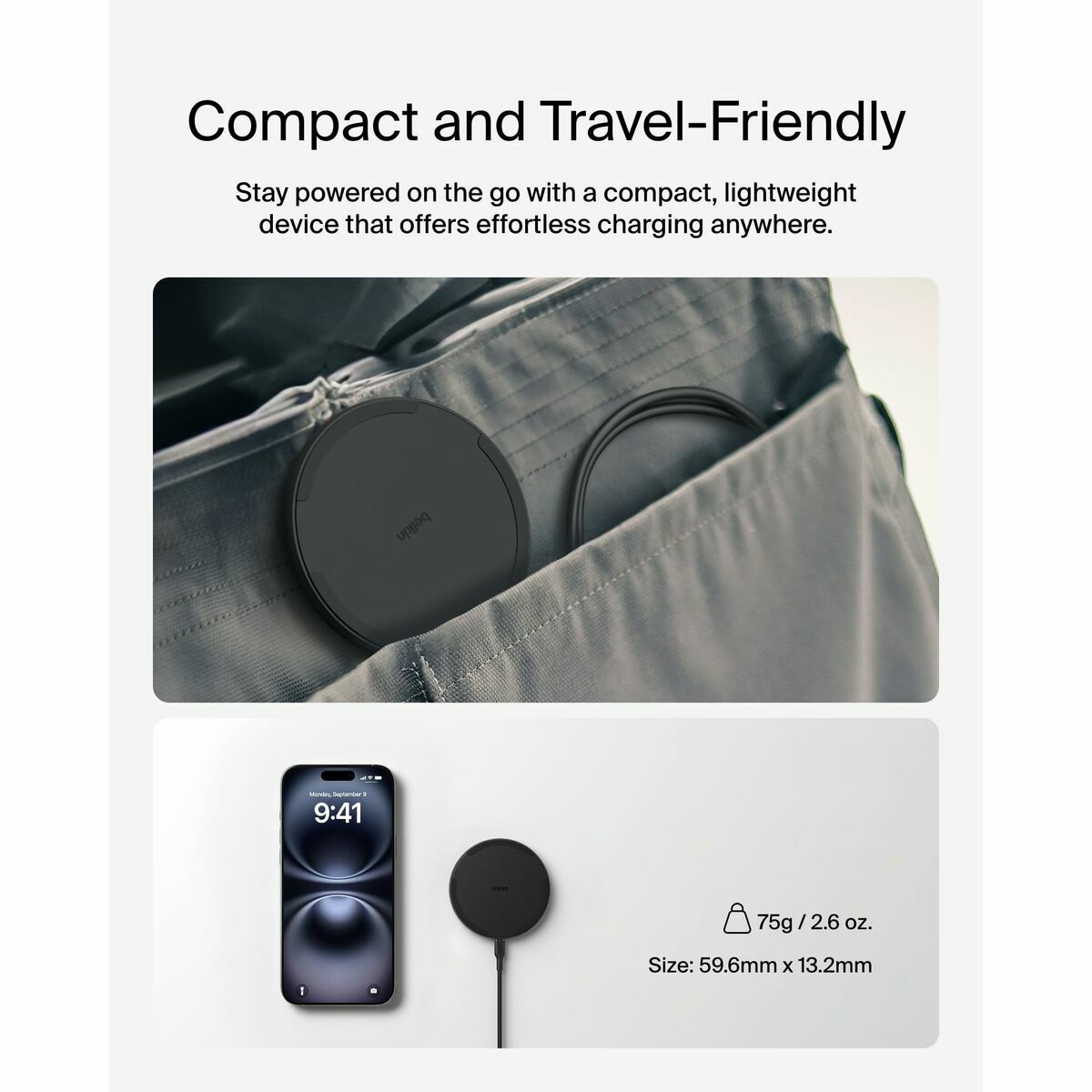 BELKIN BOOSTCHARGE 15w Pad Black w/o PSU
