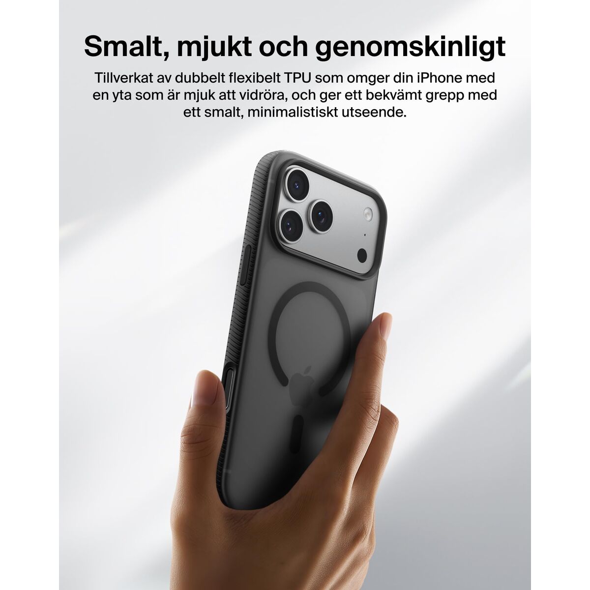 COVER/GRIP TPU 17 PRO TINT CANDY BLACK