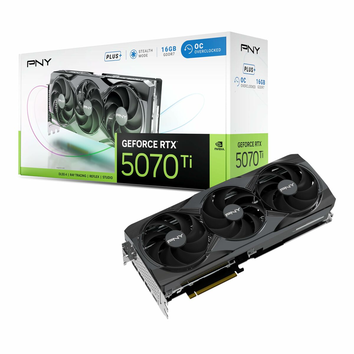 PNY GeForce RTX 5070 Ti 16GB OC Triple F