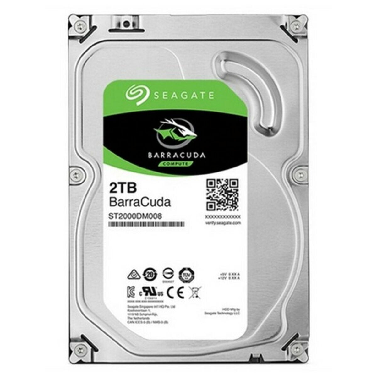SEAGATE Desktop Barracuda 7200 2TB HDD 7200rpm SATA serial ATA 6Gb/s NCQ 256MB cache 8,9cm 3,5inch BLK