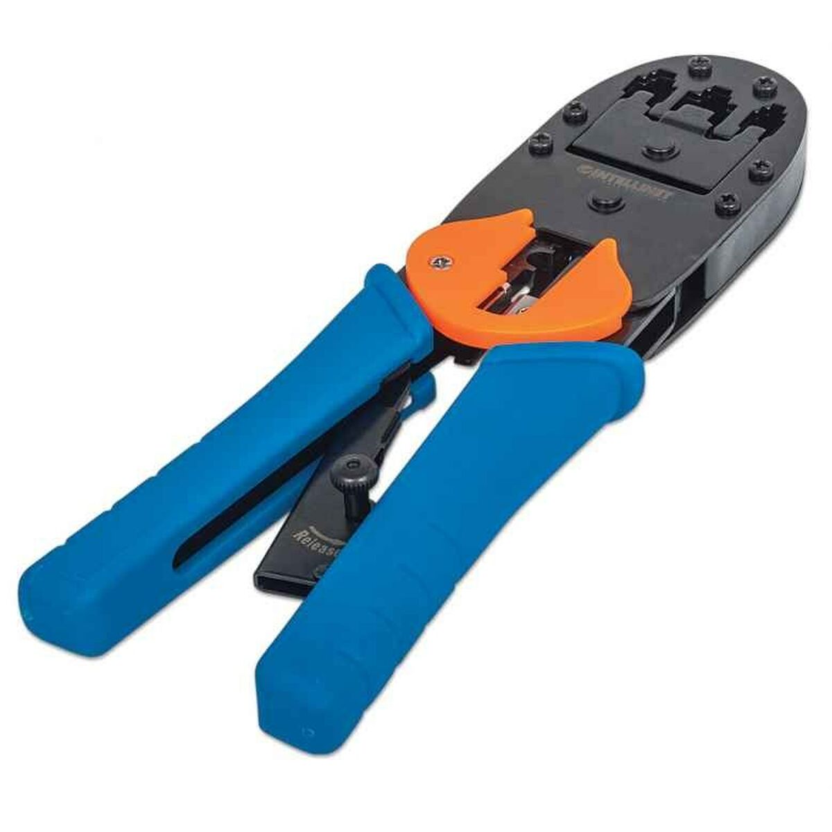 Intellinet 211048 Pince a sertir Noir, Bleu, Orange