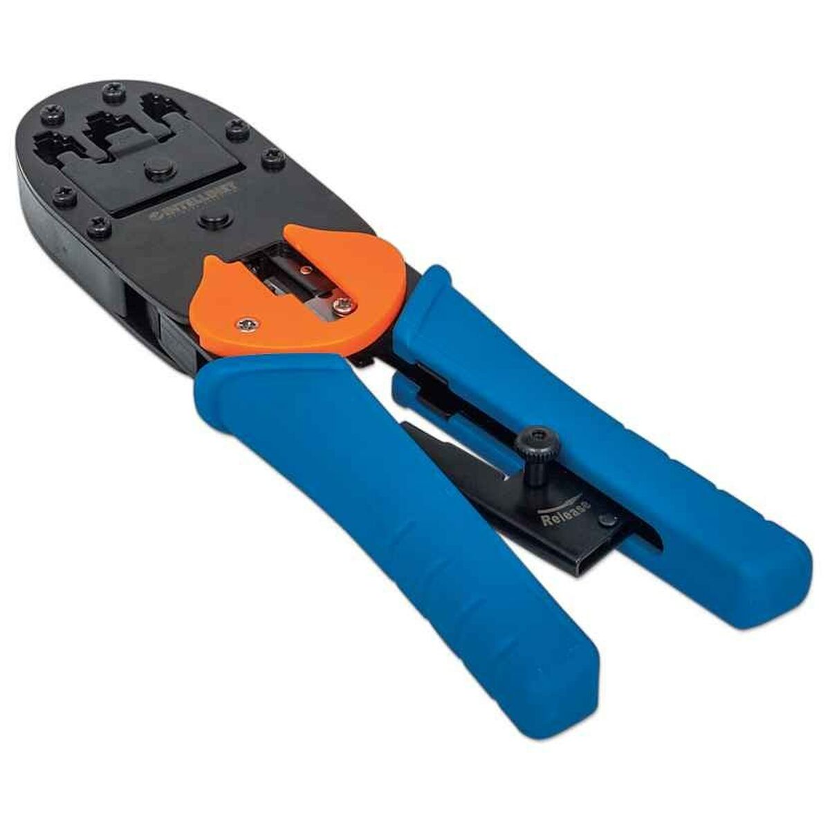 Intellinet 211048 Pince a sertir Noir, Bleu, Orange