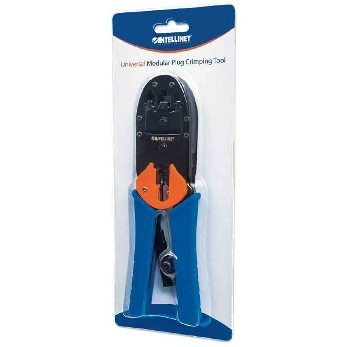 Intellinet 211048 Pince a sertir Noir, Bleu, Orange