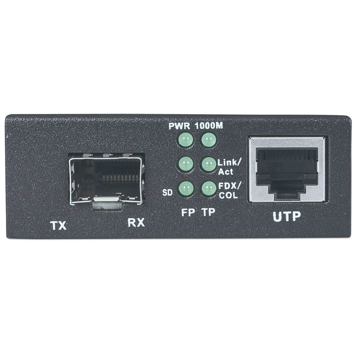 Intellinet 510493 convertisseur de support réseau 1000 Mbit/s Noir