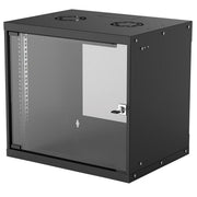 Intellinet 714174 Armoire murale 9U 54/40 noire plate