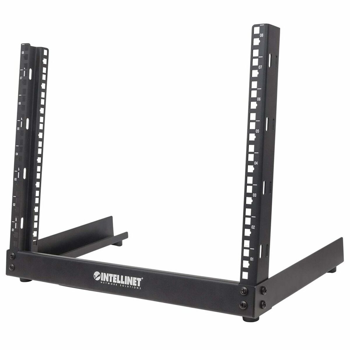 Intellinet 714648 étagere 8U Rack autonome Noir