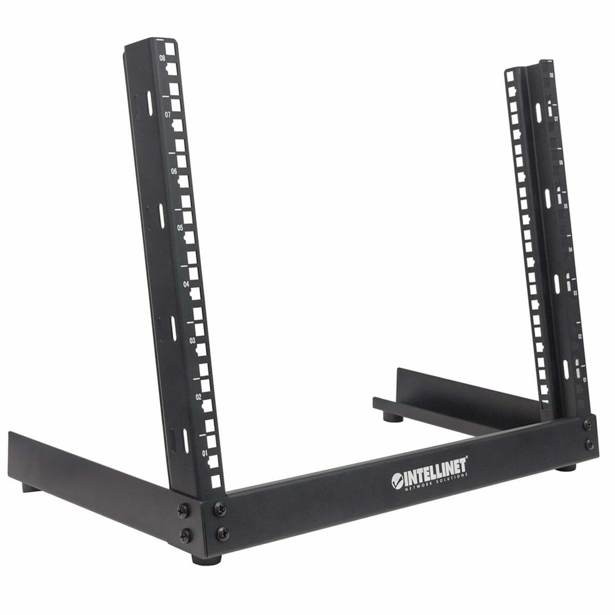 Intellinet 714648 étagere 8U Rack autonome Noir