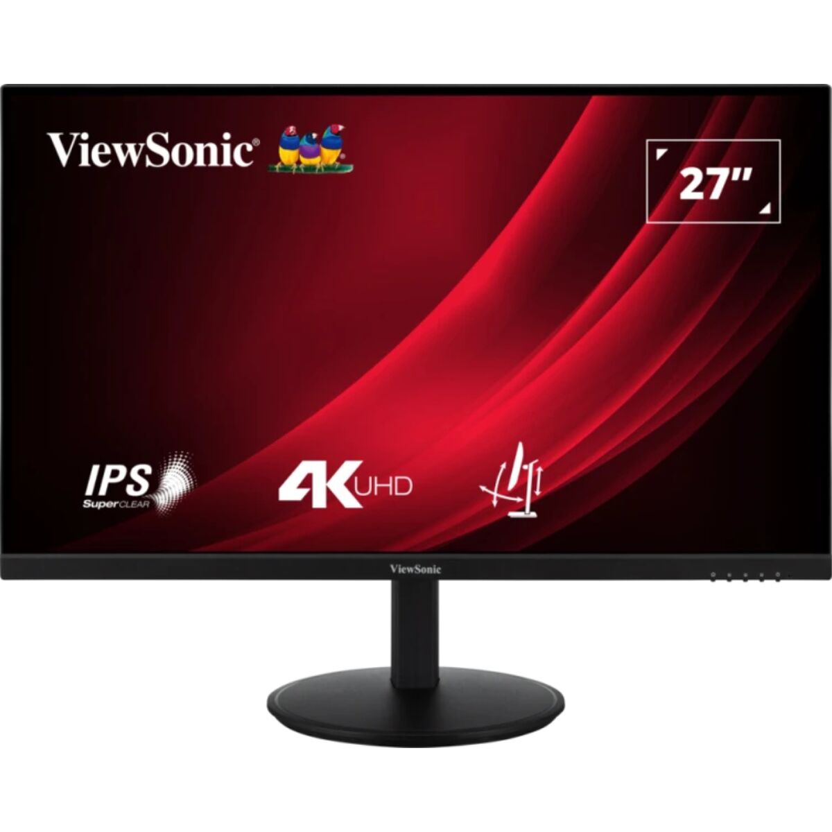 27" 4K UHD Ergonomic Monitor with HDR 10