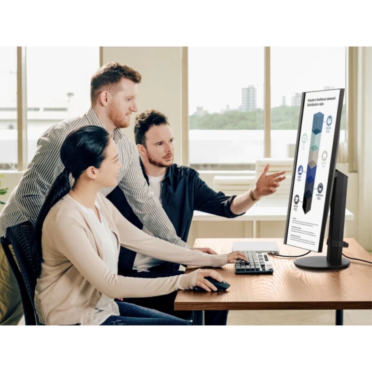 23.8" IPS LCD monitor 1920x1080@100Hz