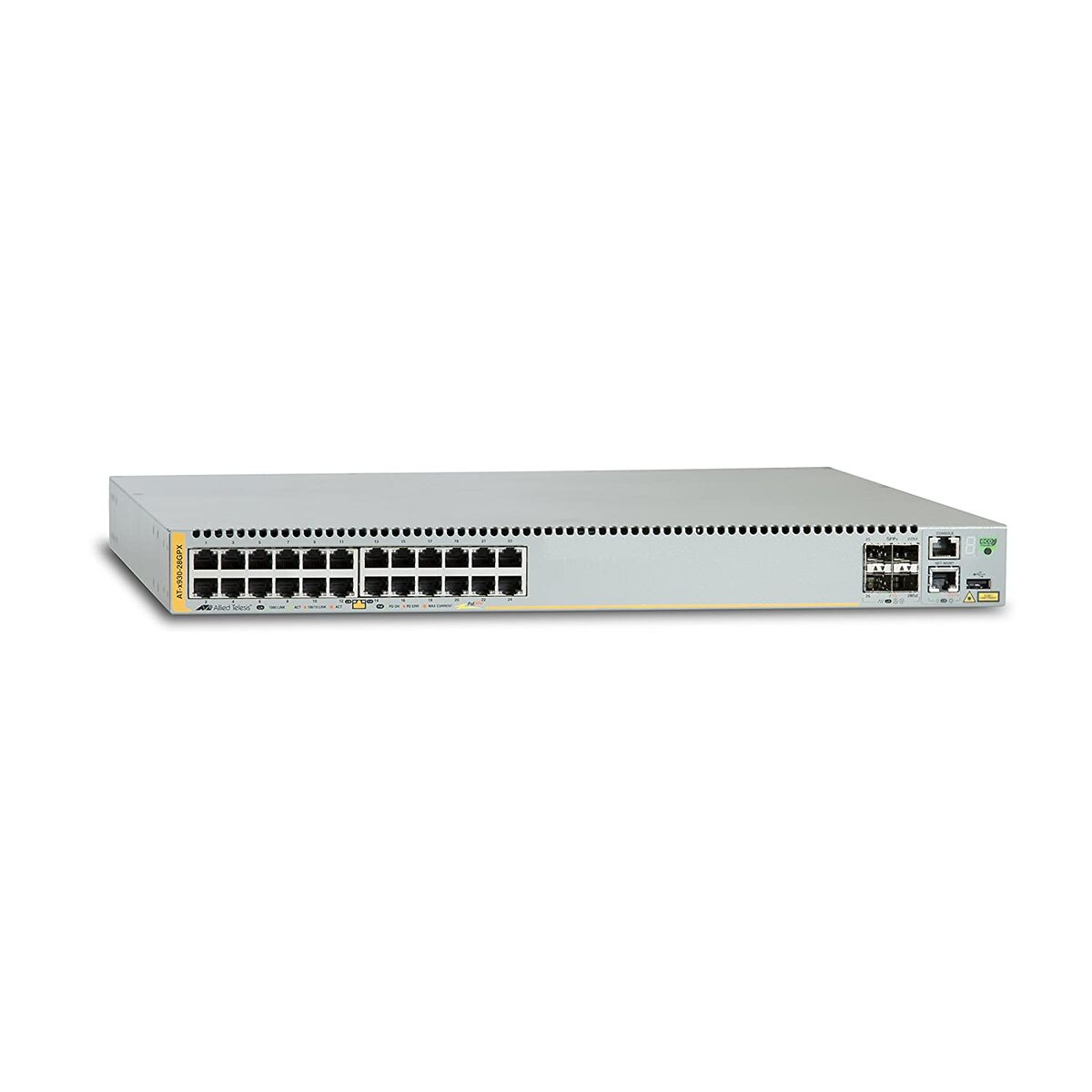 Switch Stack L3 Adv 24x10/100/ 1000TX PoE+, 4xSFP+, sans ali