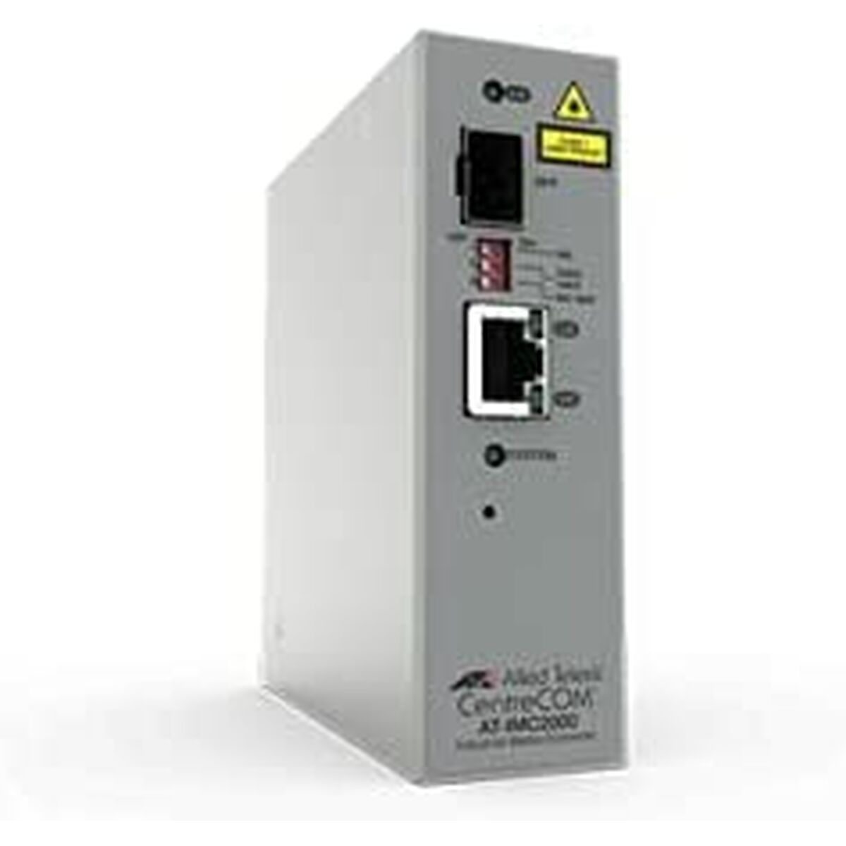 ALLIED TAA 10/100/1000T to 100X/1000X SFP Industrial Temp Gigabit Media Converter