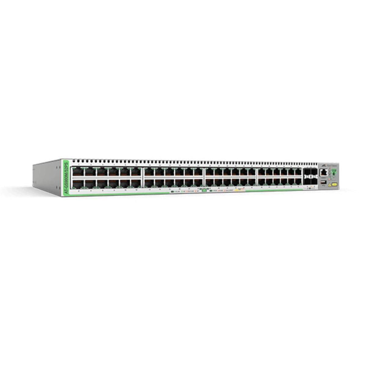 Switch L3, 48x10/100/1000Mbps PoE+,4xSFP 100/1000X,rack 19P