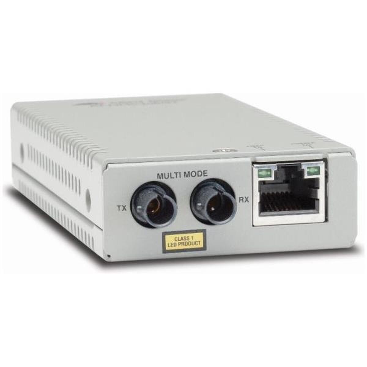 ALLIED TAA 10/100TX to 100FX/ST MM Media & Rate Converter Multi-region PSU
