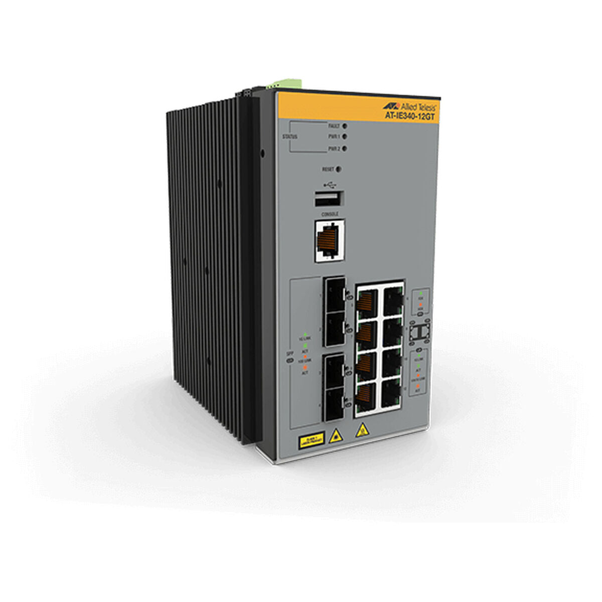 ALLIED AT-IE340-12GT Switch Ind. L3 12 Gigabit & 4 SFP