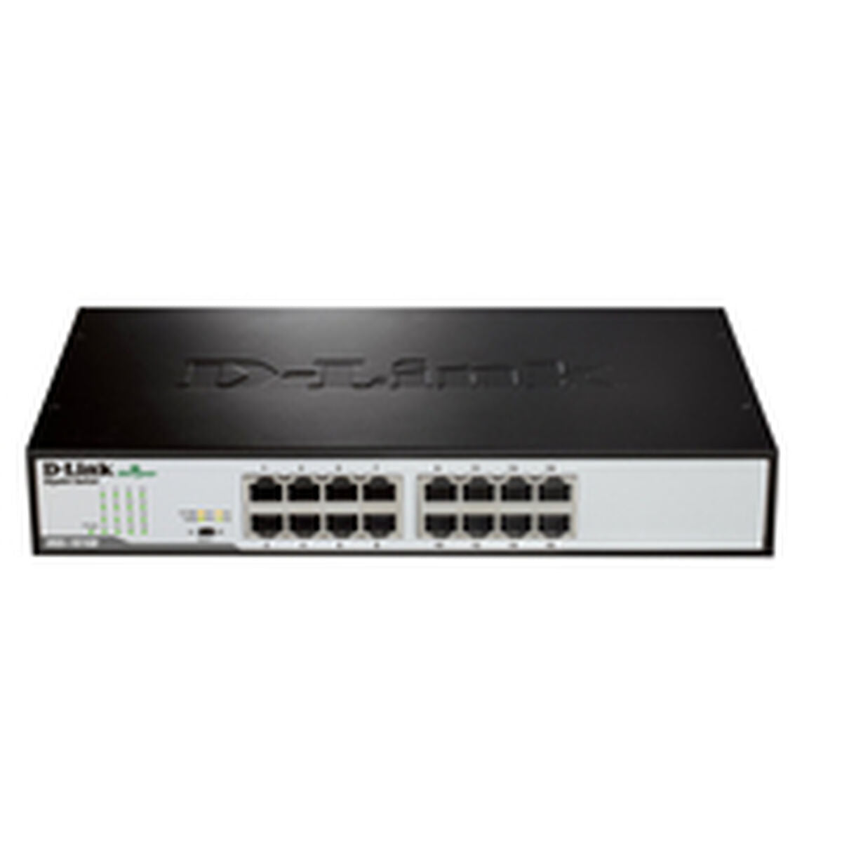 Switch/16xG+F+ENet RJ45 19"desktop Green