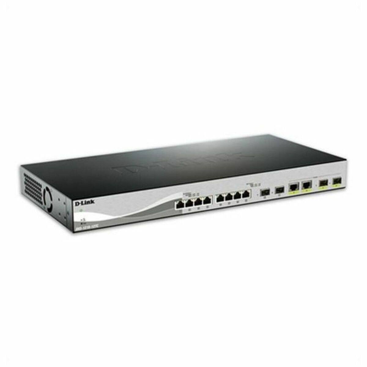 D-LINK Smart+ L2+ 8 Copper Multigigabit Ports 100M/1G/2.5G/5G/10G & 2 copper/SFP+ Multigigabit ports & 2 10GbE SFP+ ports