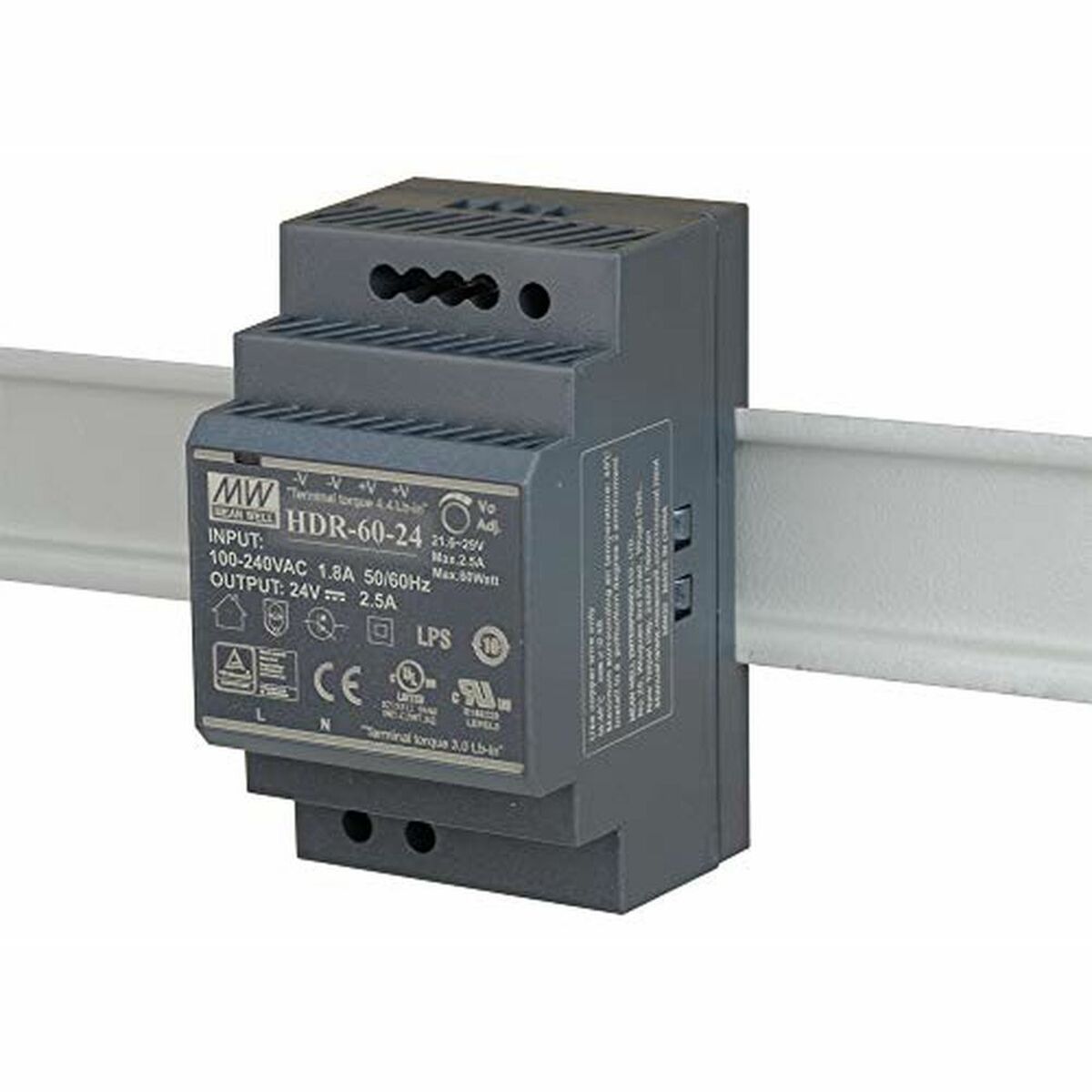 D-LINK 60W Ultra slim design with 17.5mm 1SU width