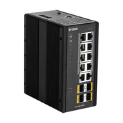 L2 Managed Switch 10xG 8 PoE 4xSFP