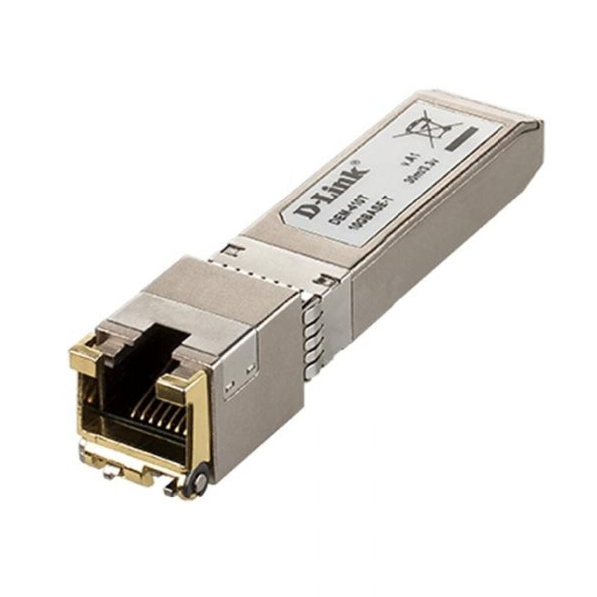 D-LINK 10G SFP+ RJ-45 Transceiver 10Gbit/s Full Duplex up to 30m Cat.6a Cable length at 10GBASE-T and up to 100m