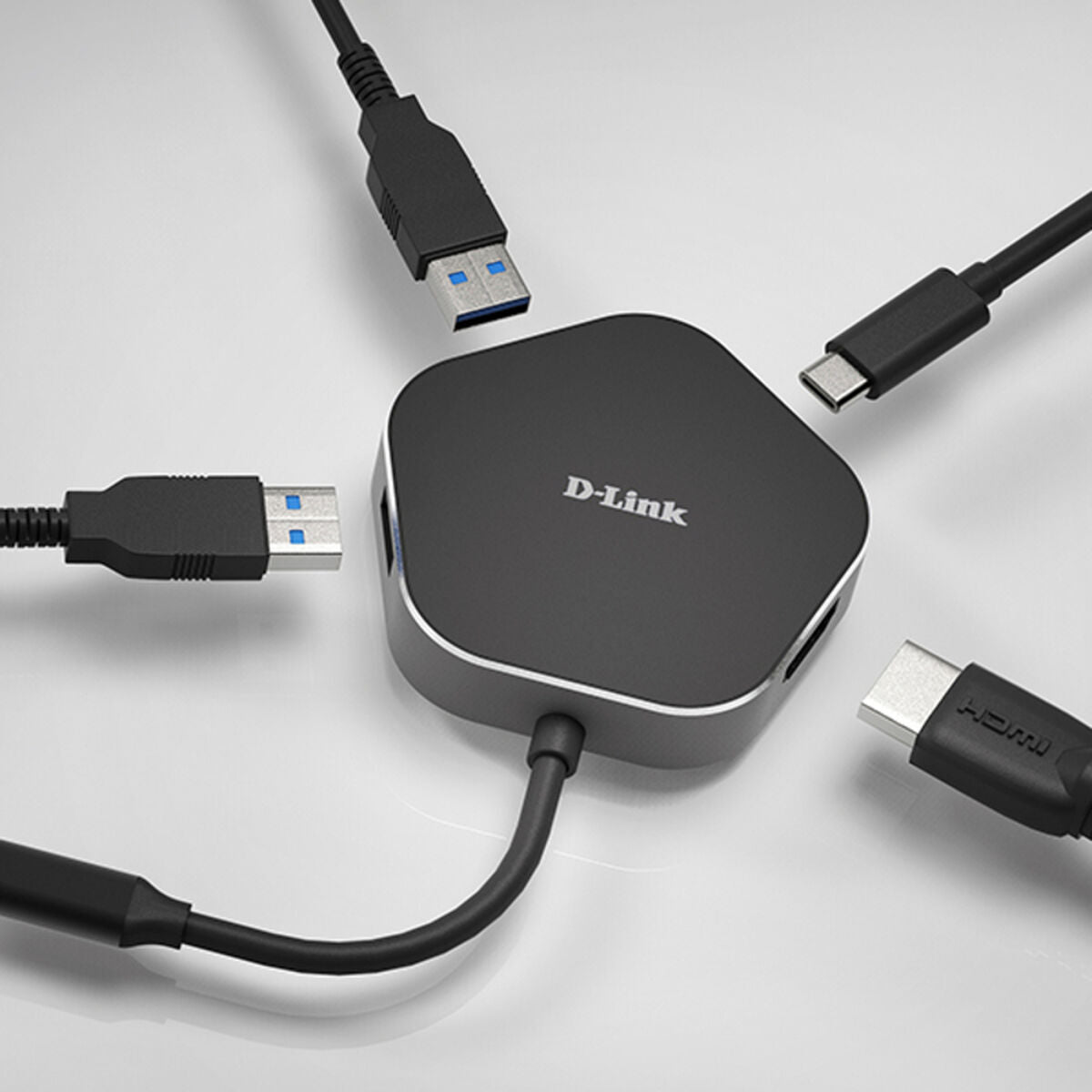 D-LINK USB-C 4-in-1 HDMI charging