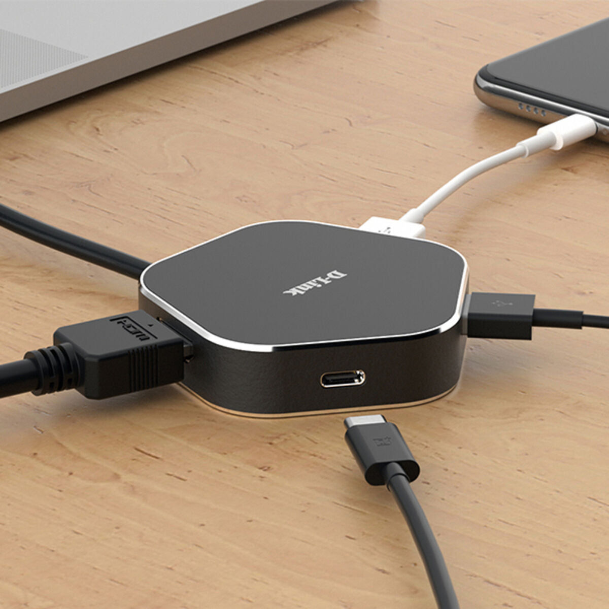D-LINK USB-C 4-in-1 HDMI charging