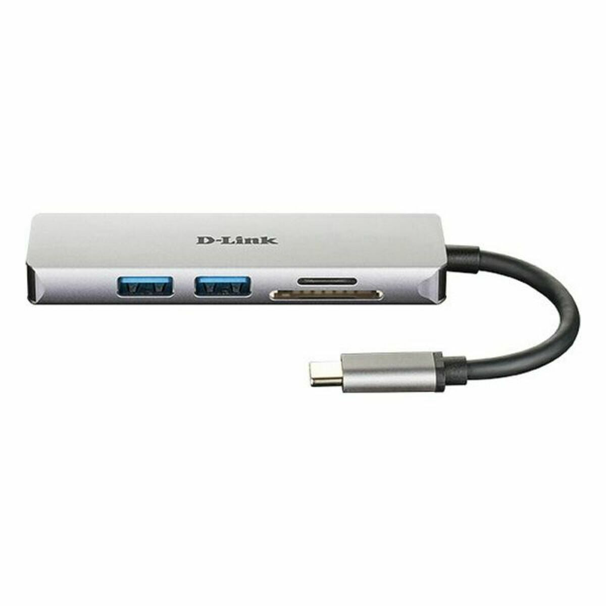 D-LINK USB-C 5-in-1 HDMI SD /microSD card reader