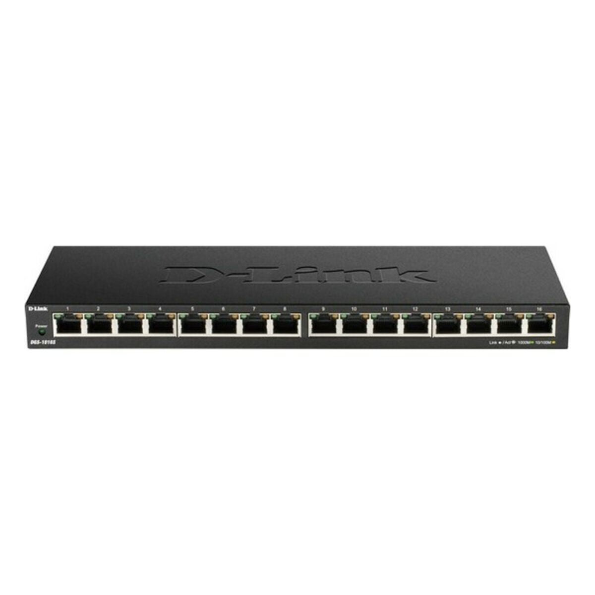 16-Port 10/100/1000Mbps Unmanaged Gigabi