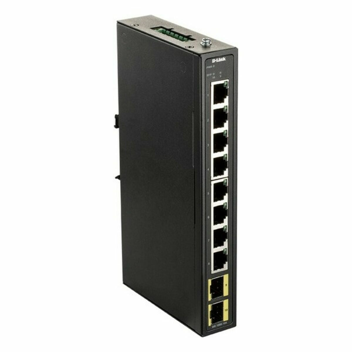 D-LINK Industrial Gigabit Unmanaged Switch 8 Ports Gigabit + 2 Ports SFP
