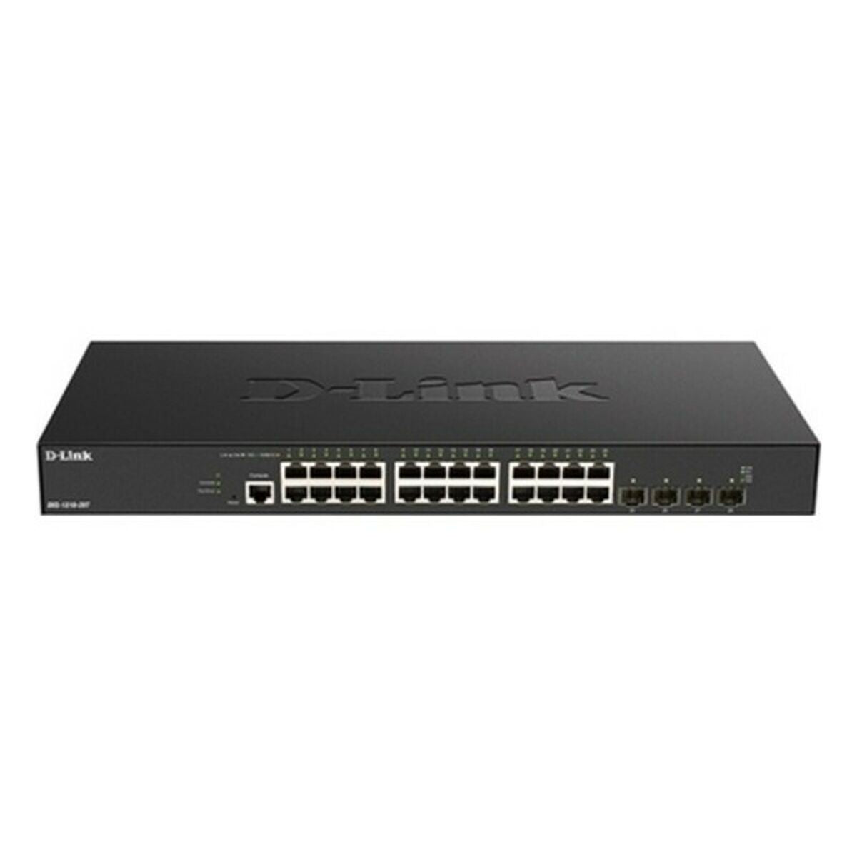 D-LINK Smart+ L2+ 24 ports Switch 10GbE copper & 4 ports 10G/25G SFP28
