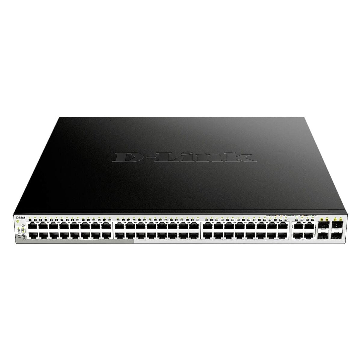 D-LINK 52-Port Layer2 Smart Managed 48x PoE Gigabit Switch dlink green 3.0 48x 10/100/1000Mbit/s TP RJ-45 PoE Ports 802.3at