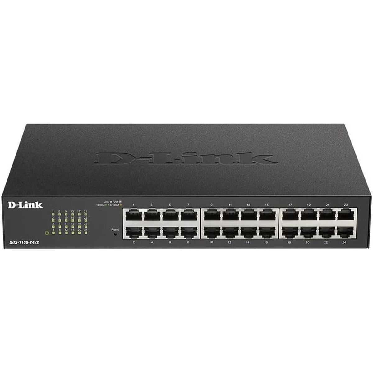 D-LINK 24-Port Layer2 Smart Gigabit Switch 24x 10/100/1000Mbps TP RJ-45 Port802.3x Flow Control Trunking up to 8 Ports