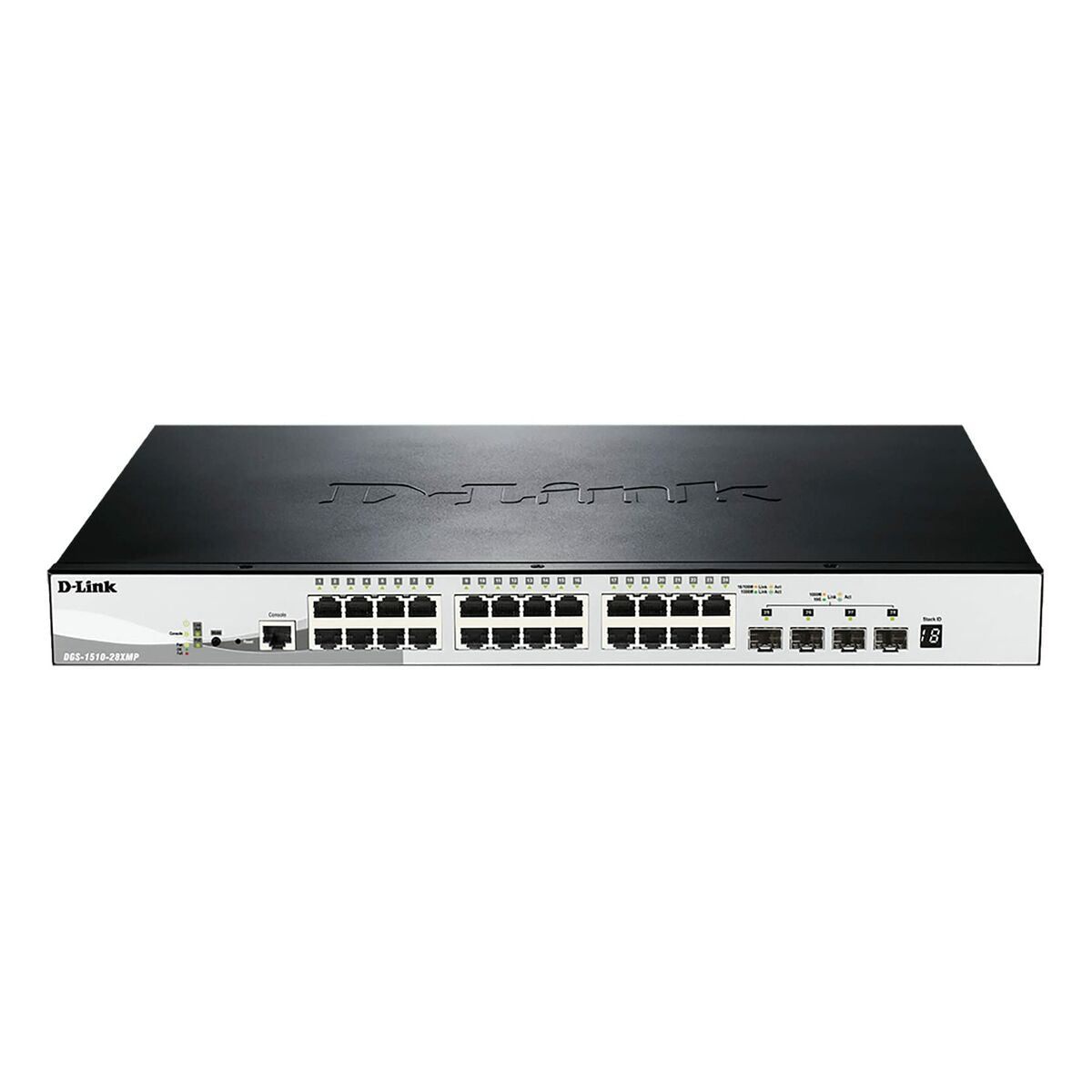 D-LINK 28-Port Smart Managed PoE+ Gigabit Stack Switch 4x 10G dlink green 3.0 24x 10/100/1000Mbit/s TP RJ-45 PoE Port 802.3at