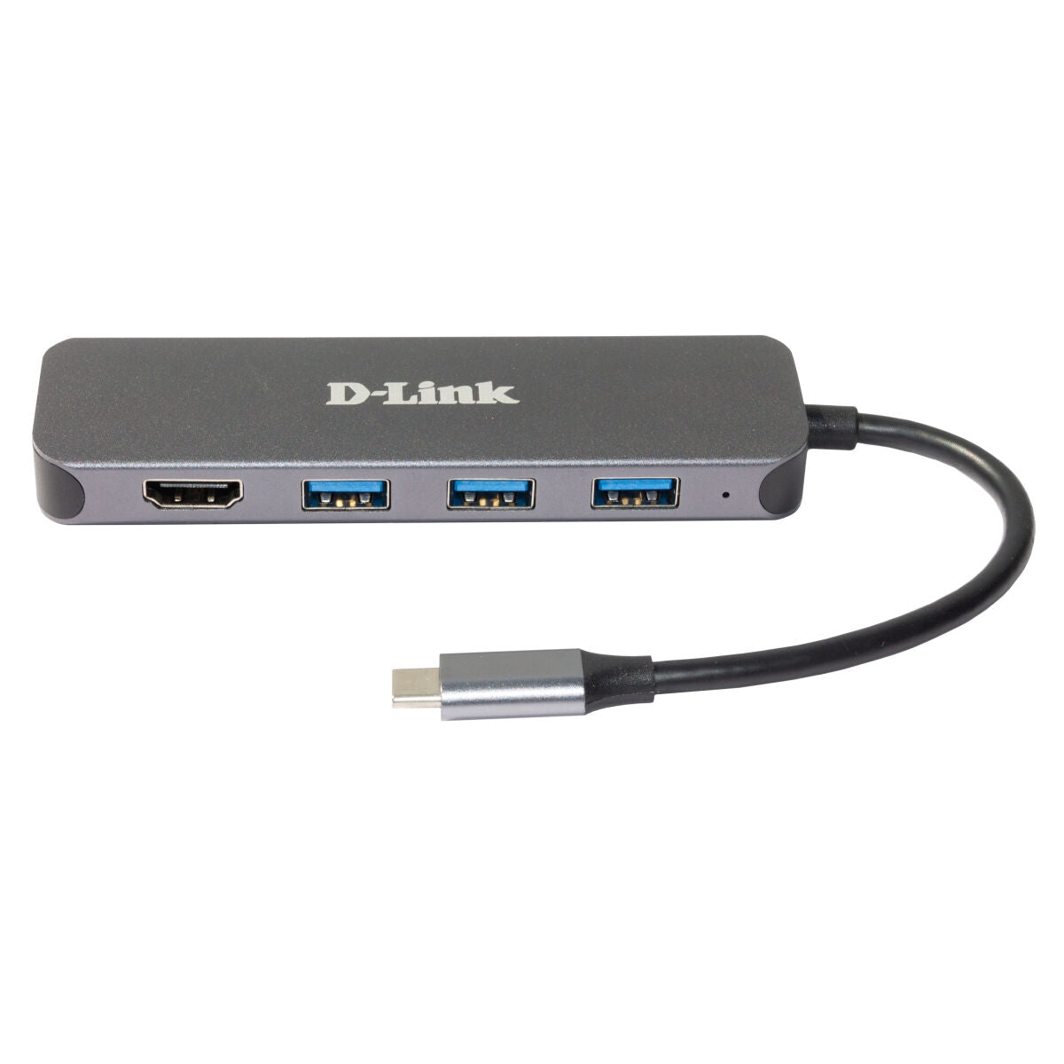 D-Link DUB-2333 station d'accueil Avec fil USB Type-C Gris