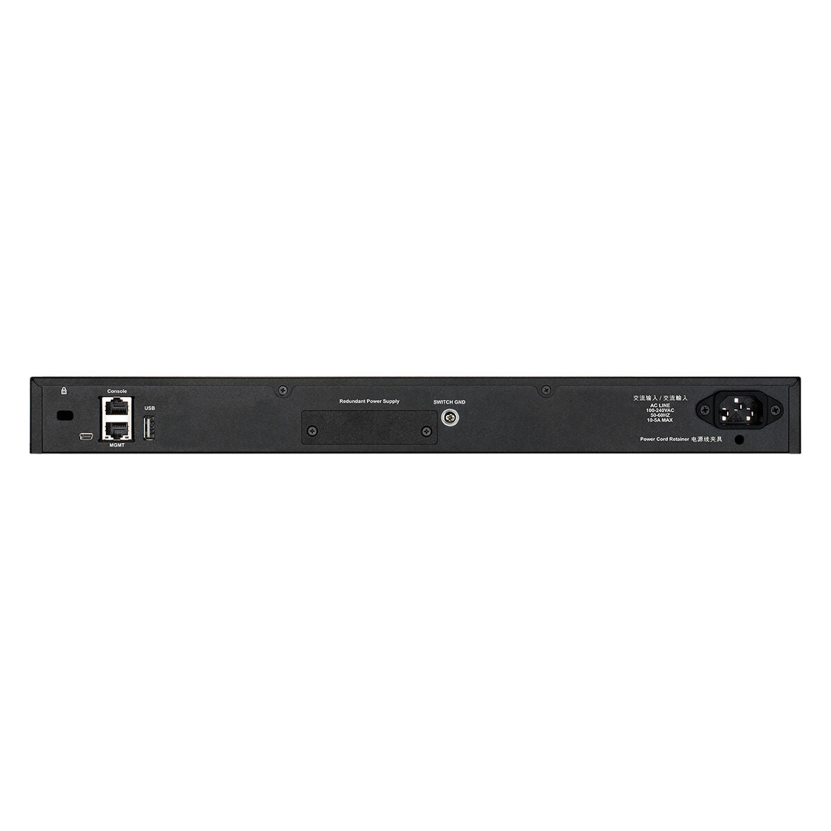 D-LINK Switch L3 Light 48 Gigabit PoE/PoE+ Ports & 2 10GBASE-T Ports & 4 10GbE SFP+ Ports 370W PoE Budget 740W with DPS-700