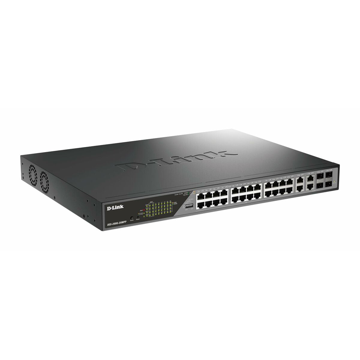 D-LINK 24 Gigabit PoE Ports Switch Including 8 PoE++ 4 Gigabit Combo SFP Ports Gigabit Fibre Uplink Port PoE 802.3bt 90W Alarm port