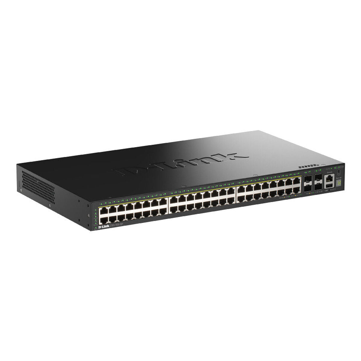 D-LINK 48 Ports GE PoE 30W + 4 Ports 10G SFP+ Smart Managed Switch 370W